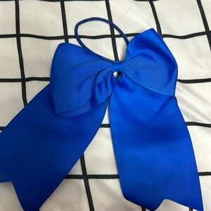 Blue bow